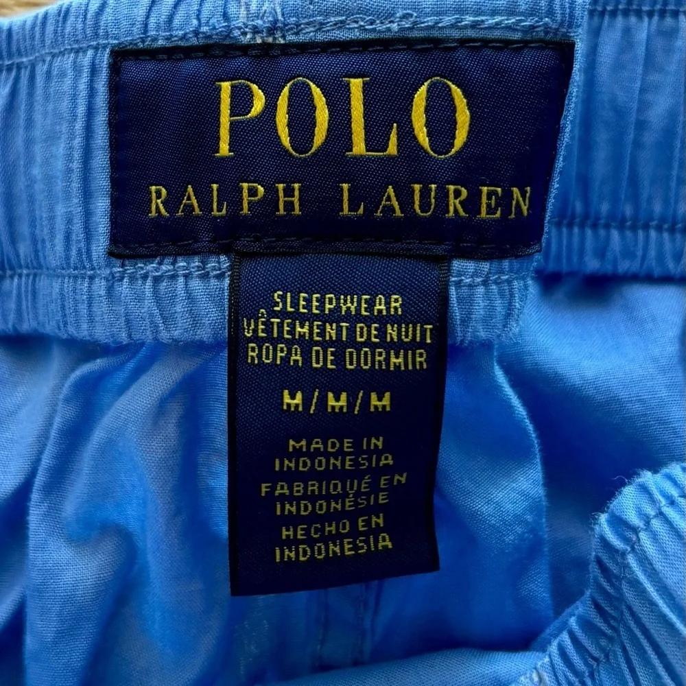 Polo Ralph Lauren Mens Pajama Pants Loungewear All Over Pony Sleep Medium